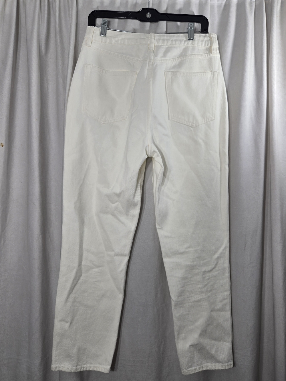 Assembly Label Women's Ivory White Jeans Sz 30 Like New 100% Cotton — image 6 of 7